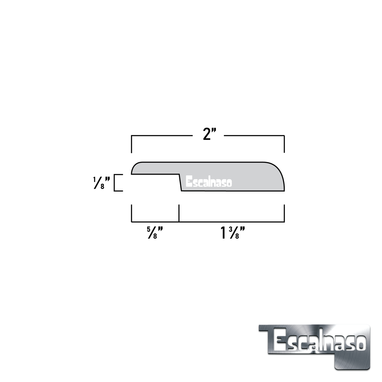 (12526) 1/8 INCH OVERLAP REDUCER CUSTOM