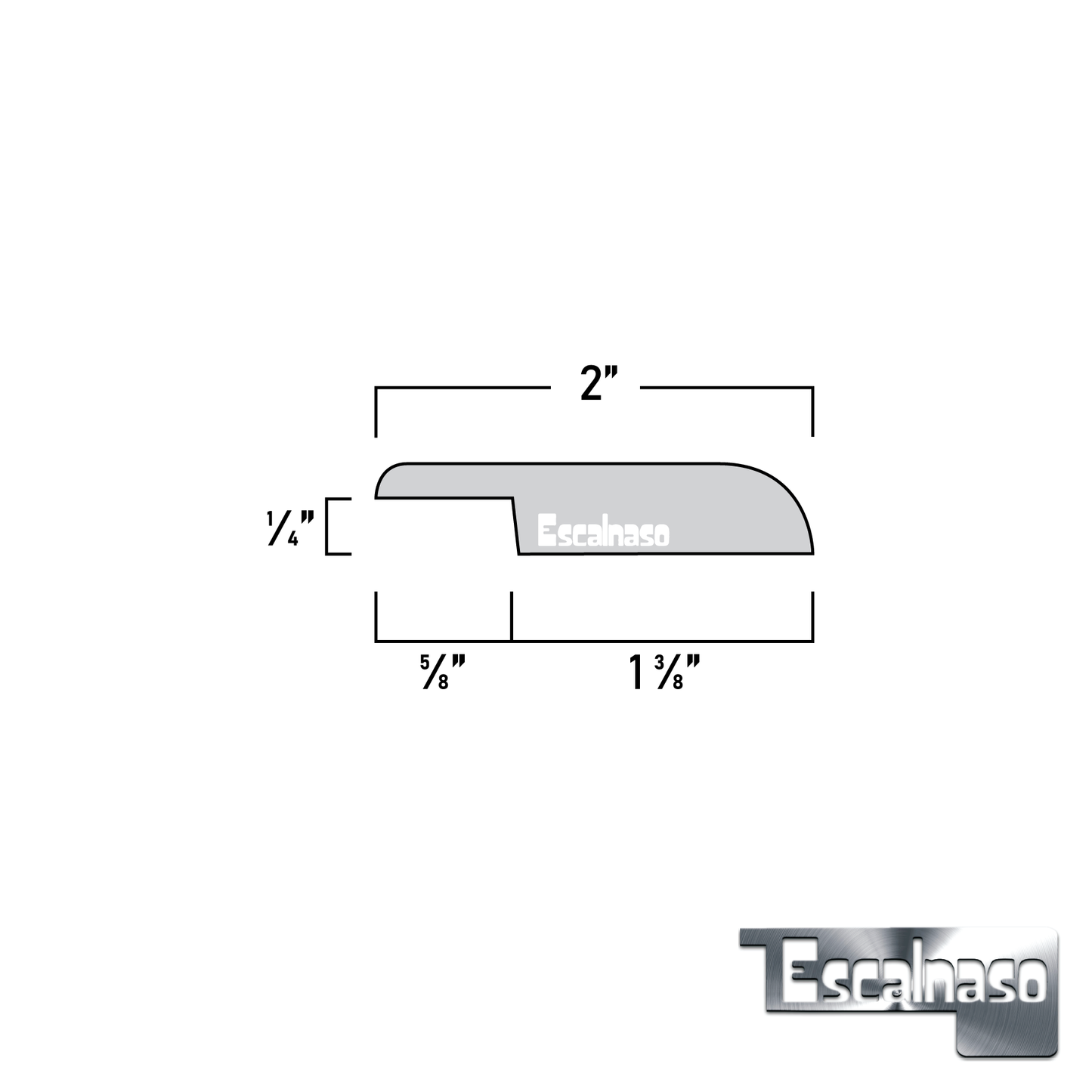 (12528) 1/4 INCH OVERLAP REDUCER CUSTOM